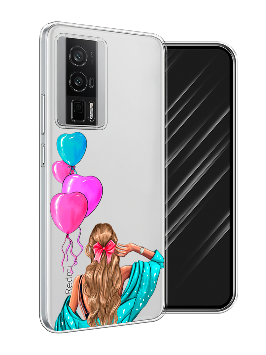 

Чехол Awog на Xiaomi Redmi K60/Poco F5 Pro "День Рождения", Голубой;розовый;бежевый, 318850-1