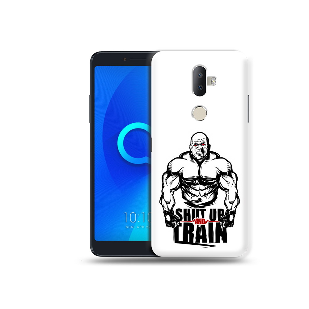 

Чехол MyPads Tocco для Alcatel 3V здоровое тело, Прозрачный, Tocco