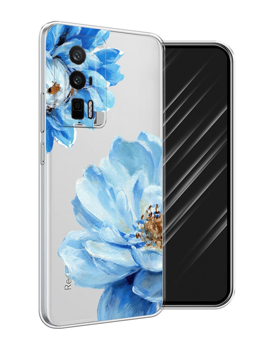 

Чехол Awog на Xiaomi Redmi K60/Poco F5 Pro "Голубые клематисы", Голубой, 318850-1