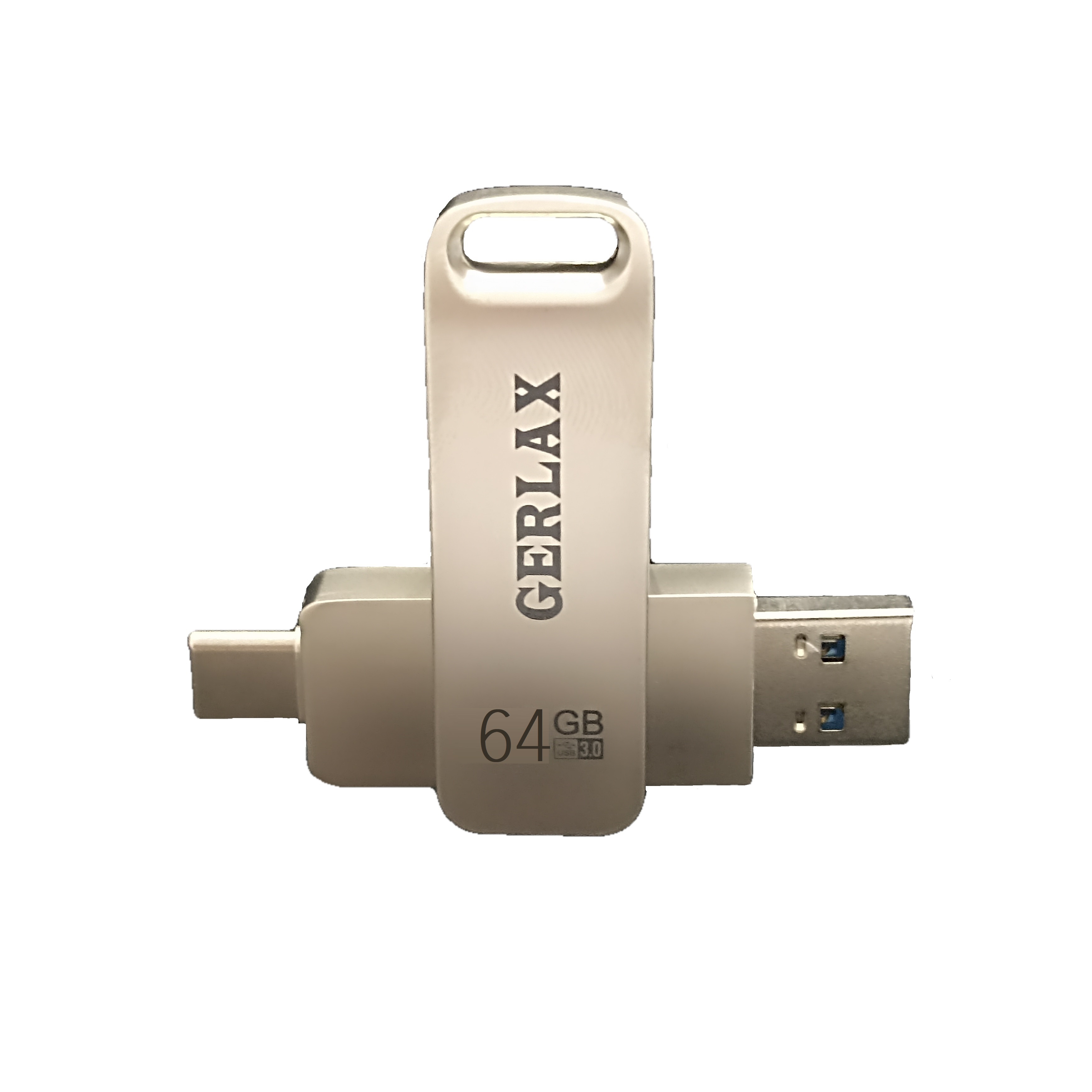 

Флешка Gerlax GERLAX 2 в 1 64 ГБ (GERLAX_OTG_64), GERLAX 2 в 1