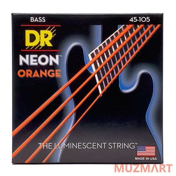 

DR NOB-45 HI-DEF NEON Струны для бас-гитары