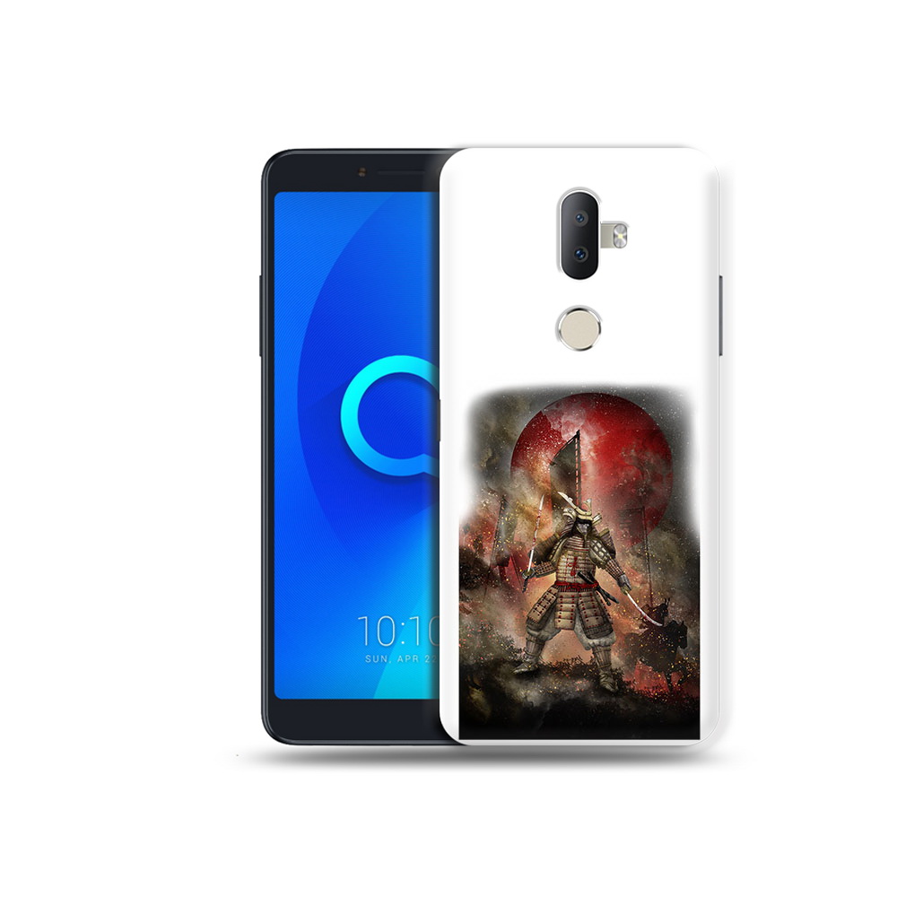 

Чехол MyPads Tocco для Alcatel 3V китайскийвоин, Прозрачный, Tocco