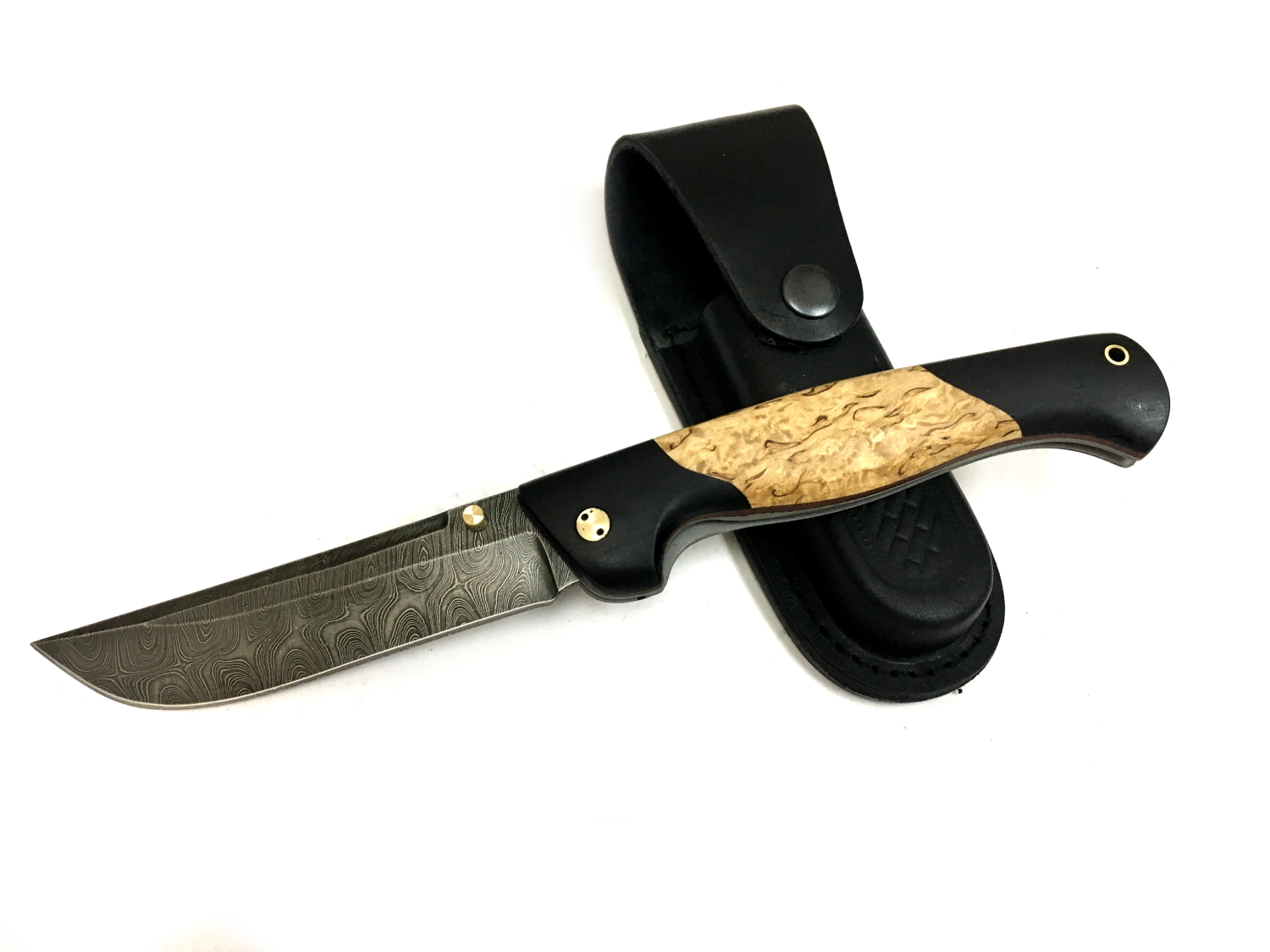 

Складной нож Марычев Страж-2, дамасская сталь, карельская береза, Бежевый;черный, Складной нож Страж-2, Марычева