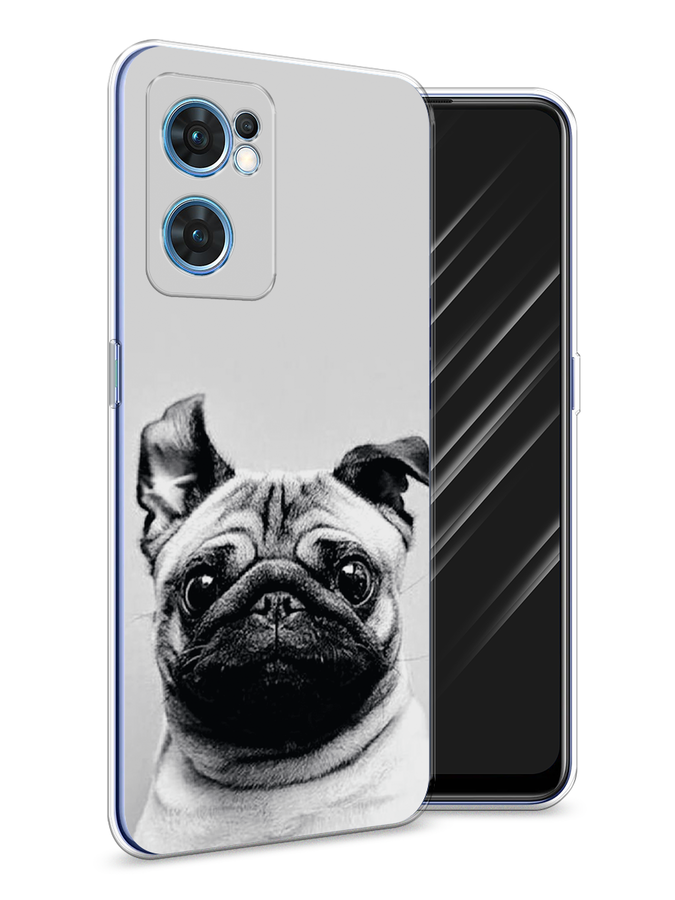 

Чехол Awog на Oppo Find X5 Lite "Ушастый мопс", Разноцветный, 259850-1