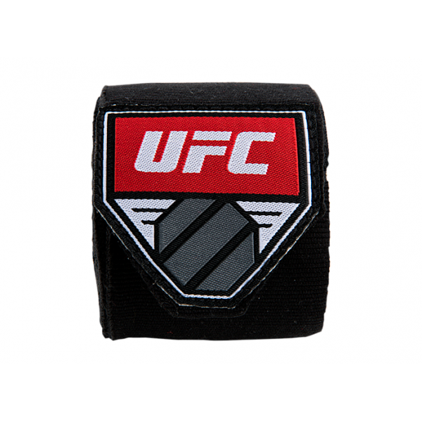 Бинт боксерский 4,5 м черный UFC