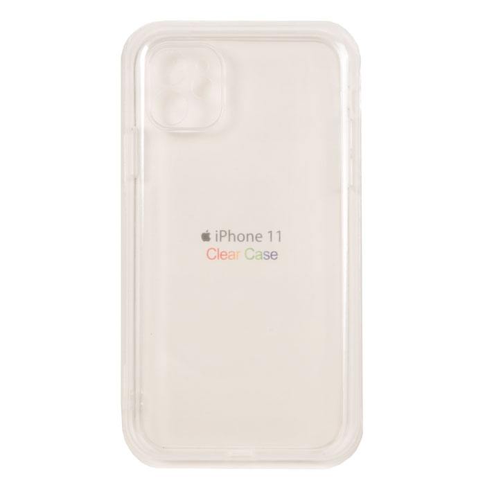 

Чехол Clear Case для Apple iPhone 11 прозрачный силикон, iPhone 11