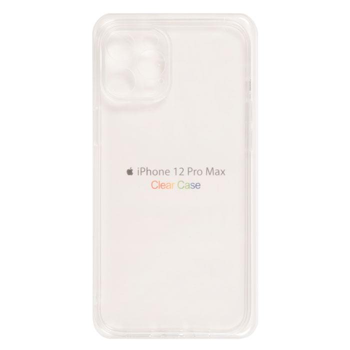 фото Чехол clear case для apple iphone 12 pro max прозрачный силикон zeepdeep