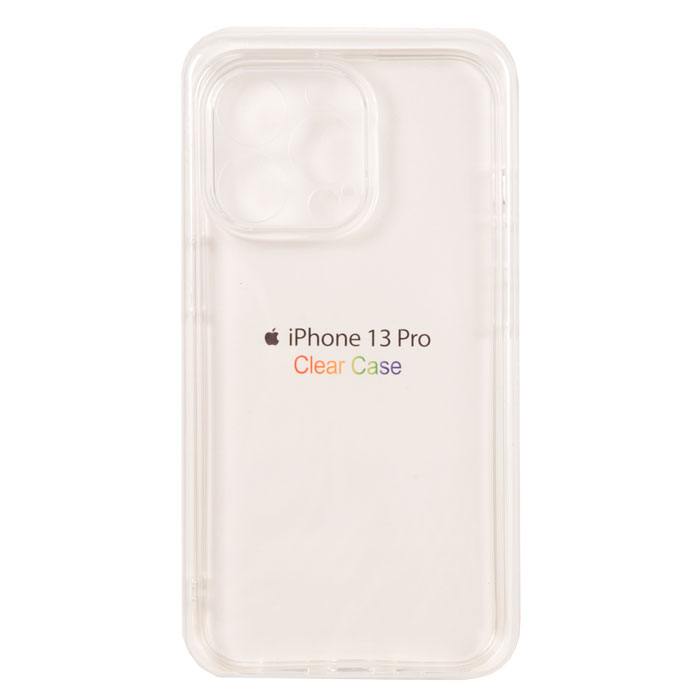 фото Чехол clear case для apple iphone 13 pro прозрачный силикон zeepdeep