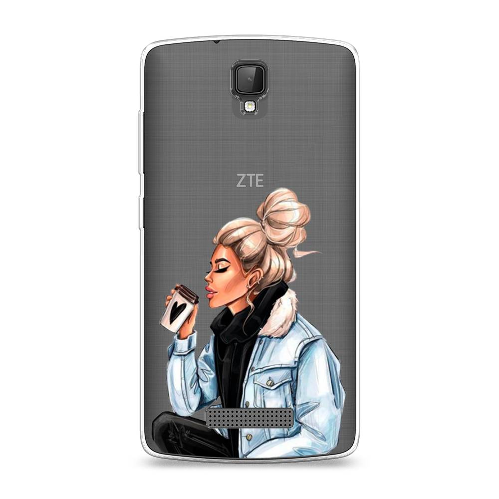 

Чехол Awog на ZTE Blade L5 (L5 Plus) / ЗТЕ Блэйд L5 (L5 Plus) "Cute girl", 130350-7