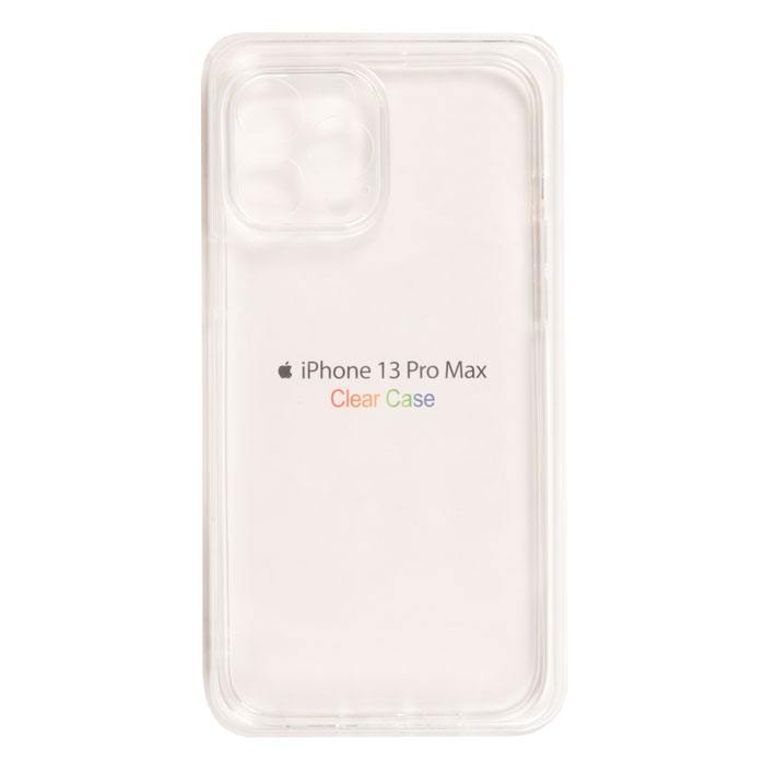 Чехол Clear Case для Apple iPhone 13 Pro Max прозрачный силикон