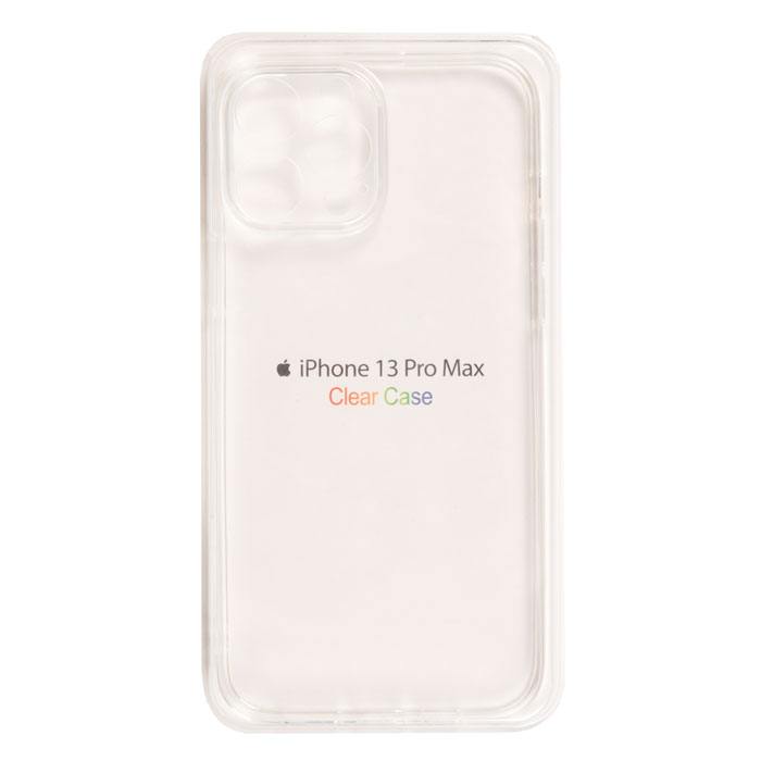 фото Чехол clear case для apple iphone 13 pro max прозрачный силикон zeepdeep