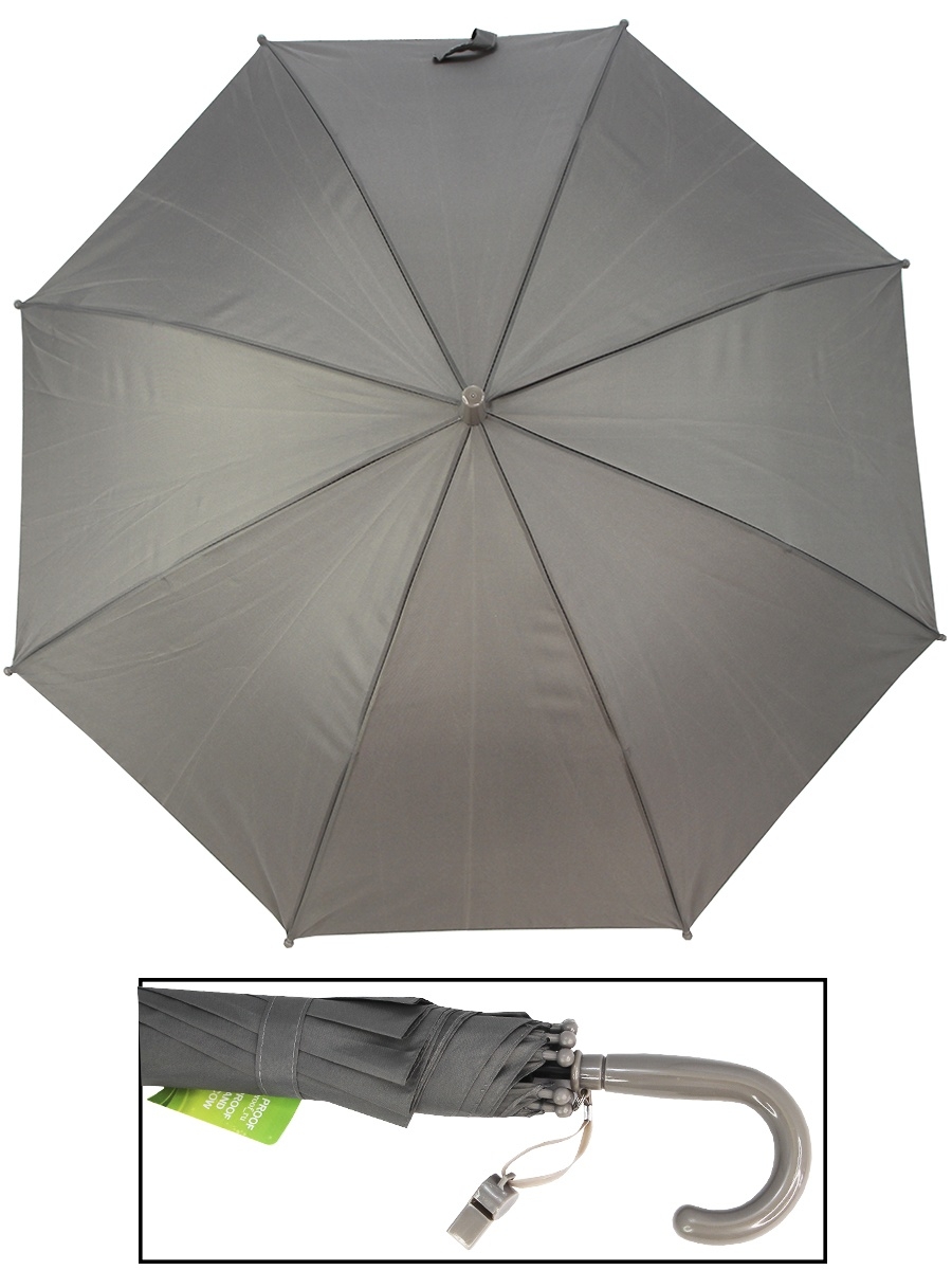 Детский зонт-трость RAIN-PROOF полуавтомат 196/серый феникс премьер анна купырина мне не страшен детский сад