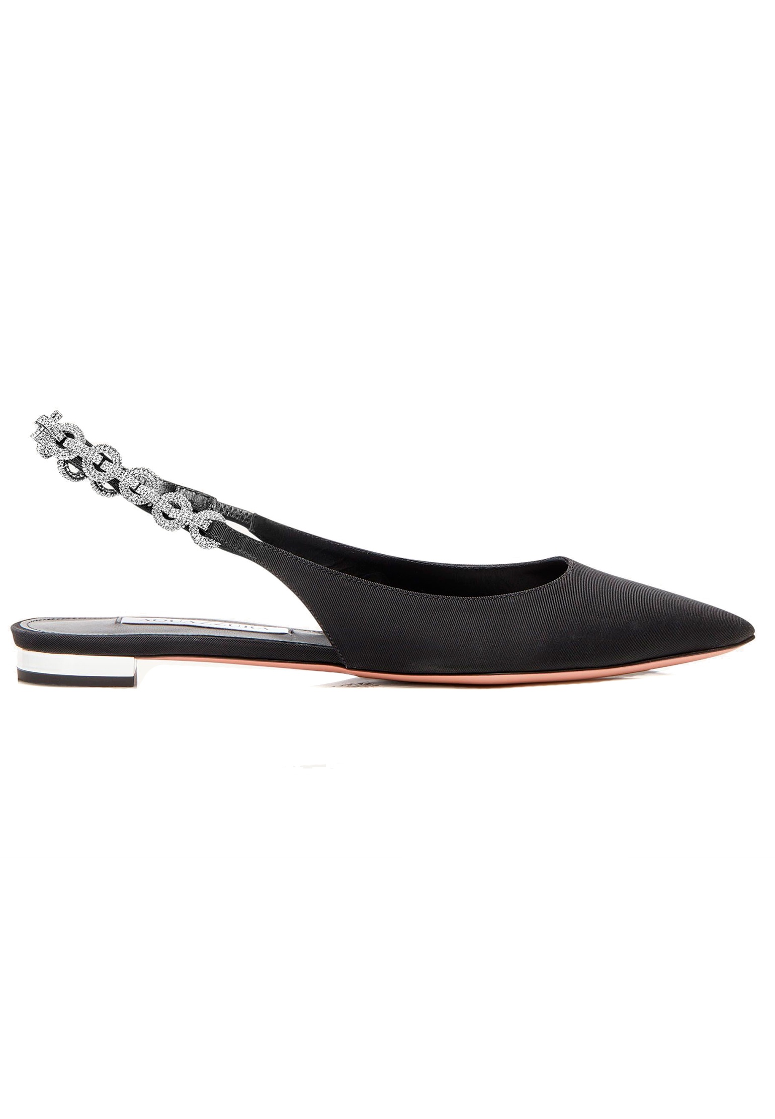 

Босоножки женские AQUAZZURA 137436 черные 38.5 EU, Черный, 137436