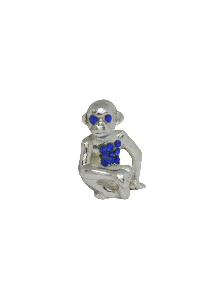 

Фигурка Обезьяна CRYSTOCRAFT 1993-001-CBL серебристый, 1993-001-CBL