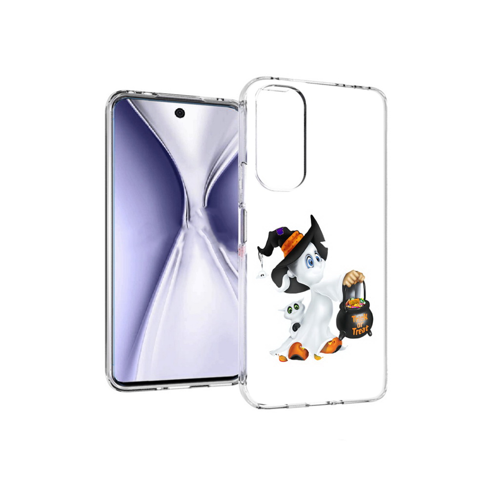 

Чехол MyPads Tocco для Huawei Honor X20 Маленький призрак, Прозрачный, Tocco