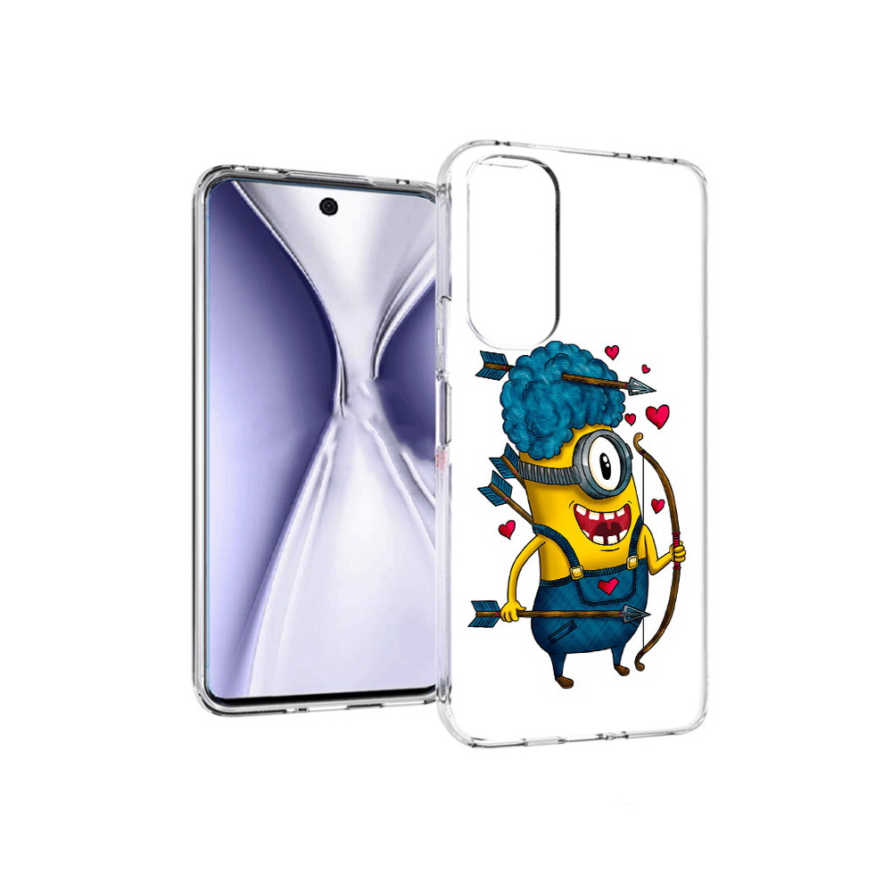 

Чехол MyPads Tocco для Huawei Honor X20 Миньон купидон, Прозрачный, Tocco