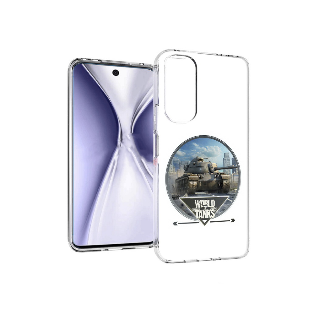 

Чехол MyPads Tocco для Huawei Honor X20 Мир танков, Прозрачный, Tocco