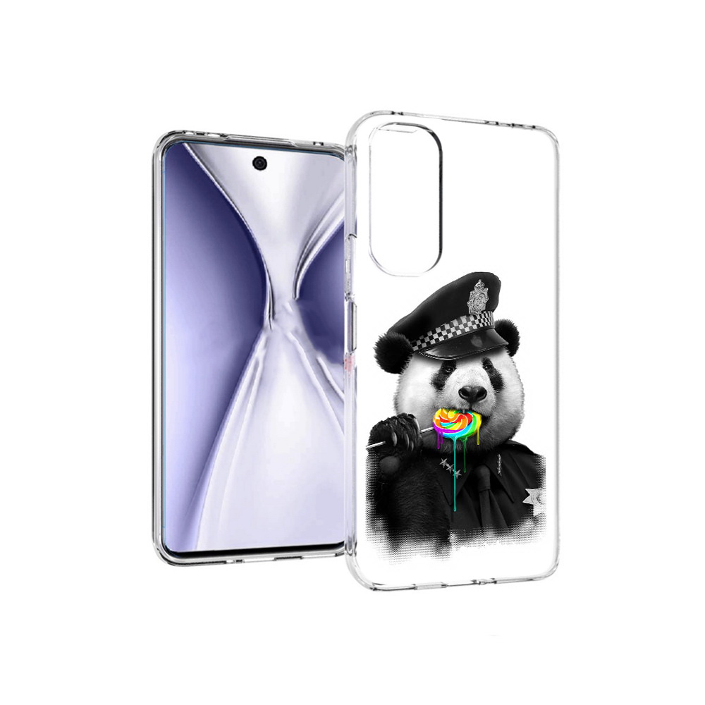 

Чехол MyPads Tocco для Huawei Honor X20 Панда полиция, Прозрачный, Tocco