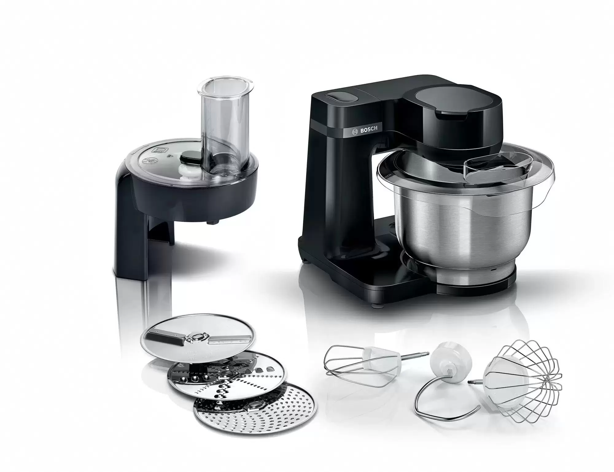 

Кухонная машина Bosch MUMS2EB01 черный, серебристый, MUMS2EB01