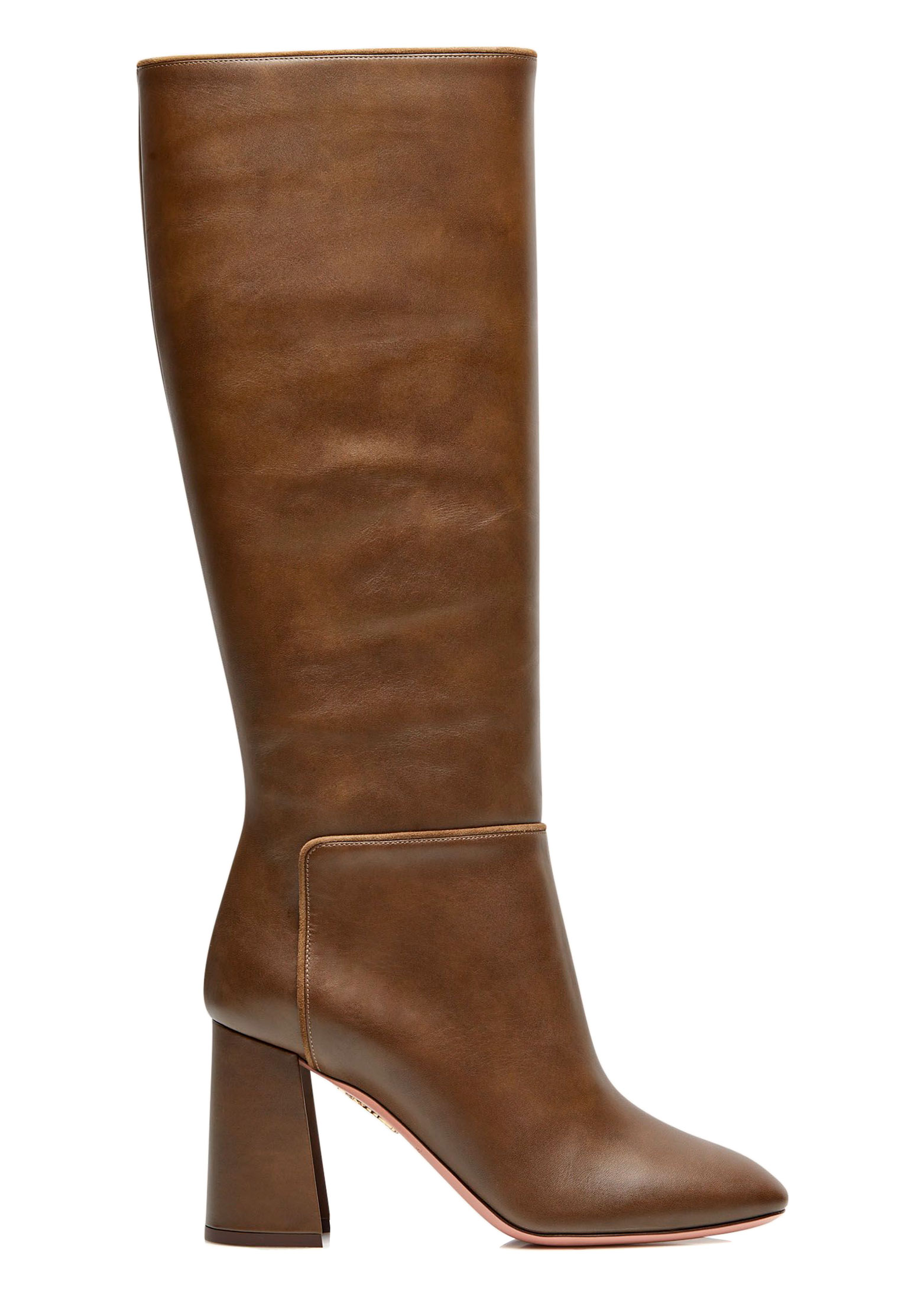 

Сапоги женские AQUAZZURA 128823 коричневые 38.5 EU, Коричневый, 128823