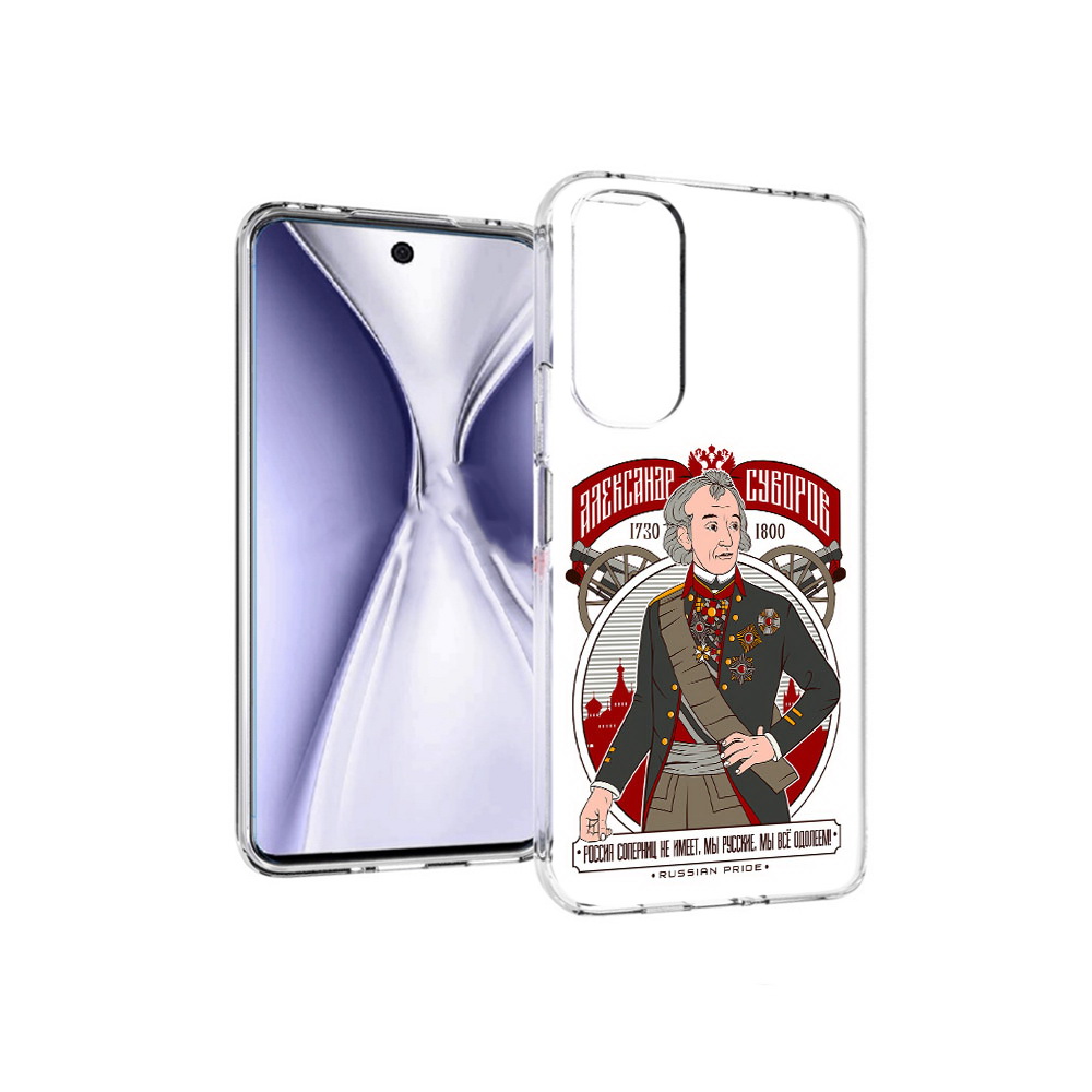 

Чехол MyPads Tocco для Huawei Honor X20 Суворов, Прозрачный, Tocco