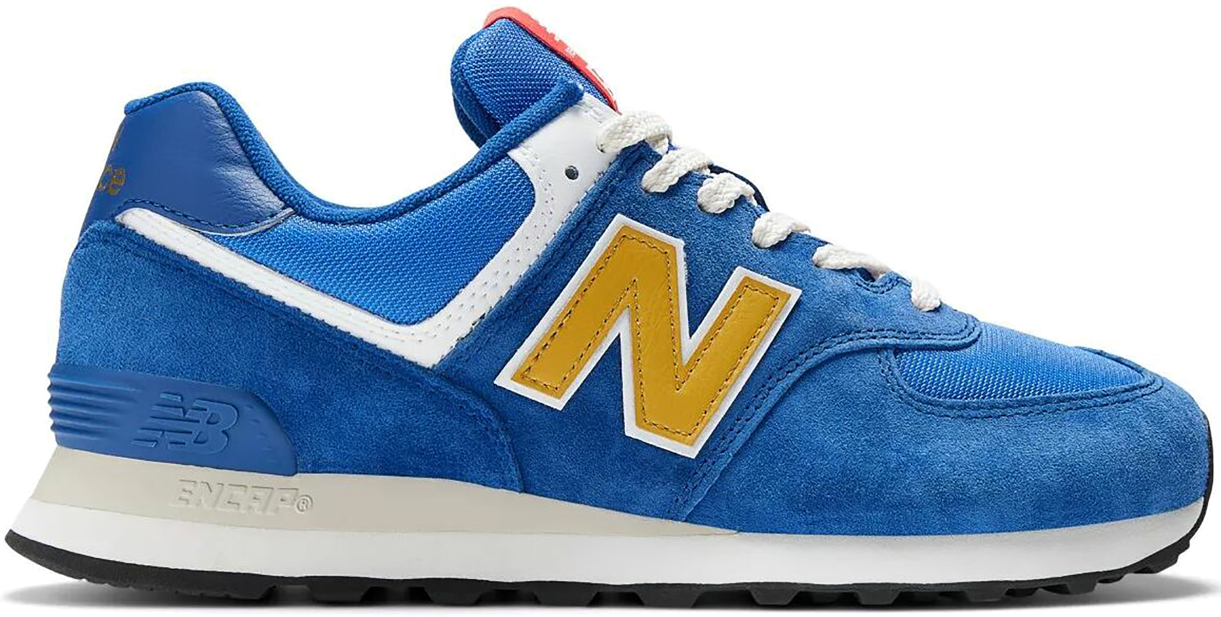 

Кроссовки унисекс New Balance 574 синие 9 US, Синий, 574