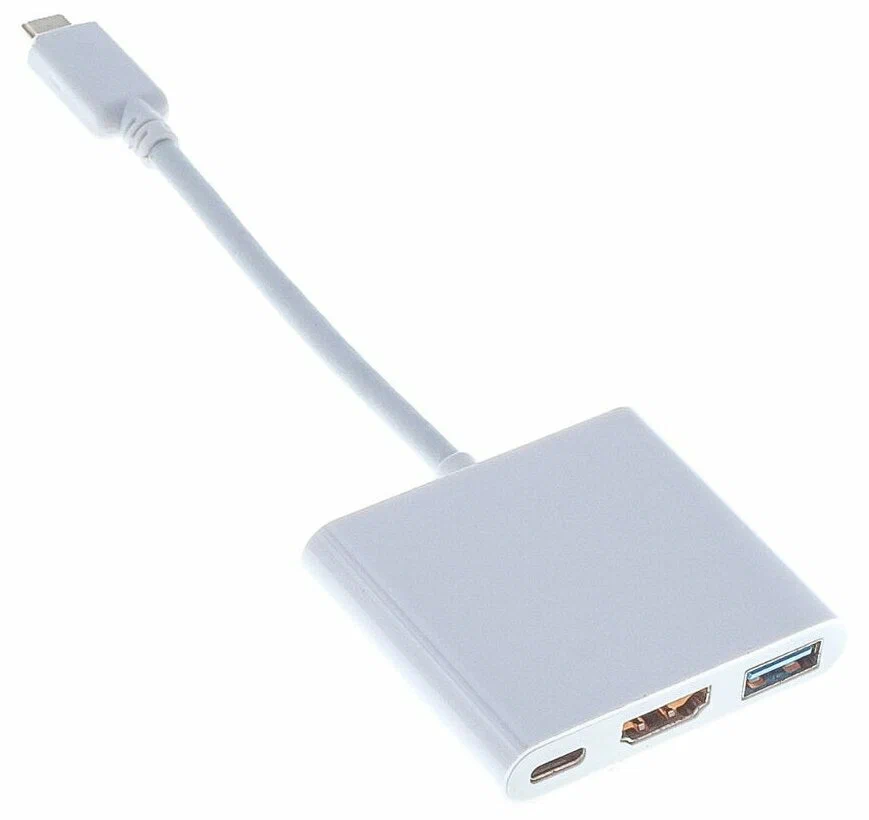 Переходник Buro USB Type-C m - HDMI f, белый bhp ret tpc-hdm Переходник Buro USB Type-C (m) -  HDMI (f),  белый [bhp ret tpc-hdm]