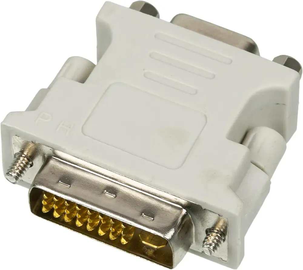 

Переходник VGA NingBo DVI-Im - VGA f, Переходник VGA NingBo DVI-I(m) - VGA (f)