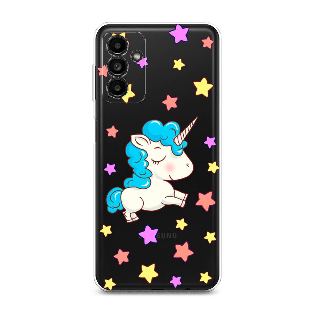 

Чехол Awog на Samsung Galaxy A04s / Самсунг A04s "Звездный единорог", Разноцветный, 2106450-2