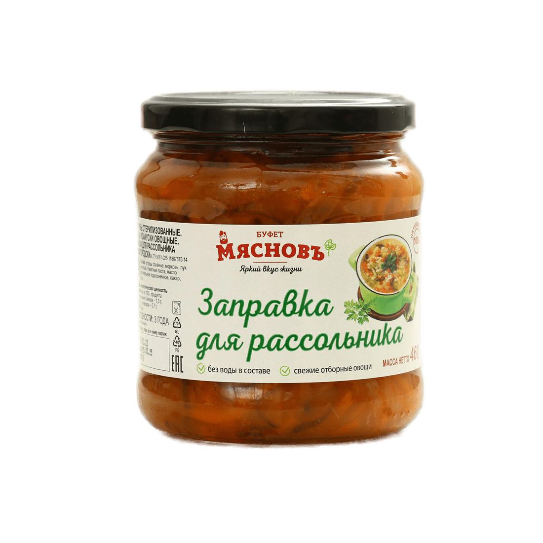 

Заправка МясновЪ БУФЕТ для рассольника 460 г