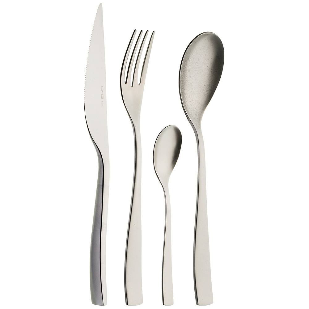 Набор столовых приборов Eme на 6 пер, нержавеющая сталь