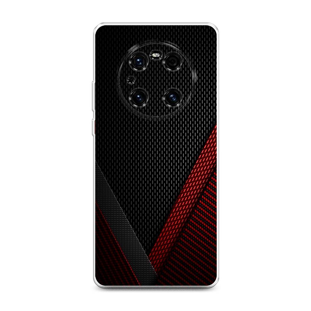 фото Силиконовый чехол "красный карбон" на huawei mate 40e pro awog