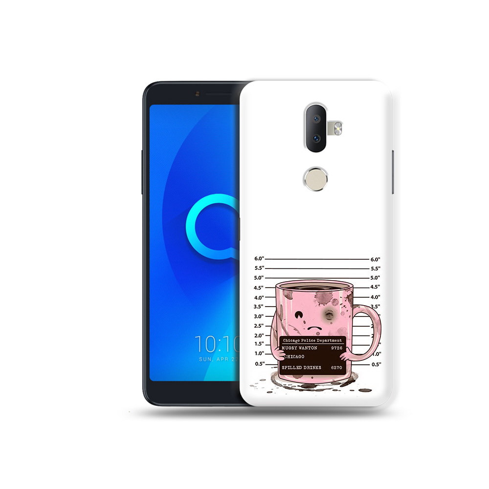 

Чехол MyPads Tocco для Alcatel 3V кружка, Прозрачный, Tocco