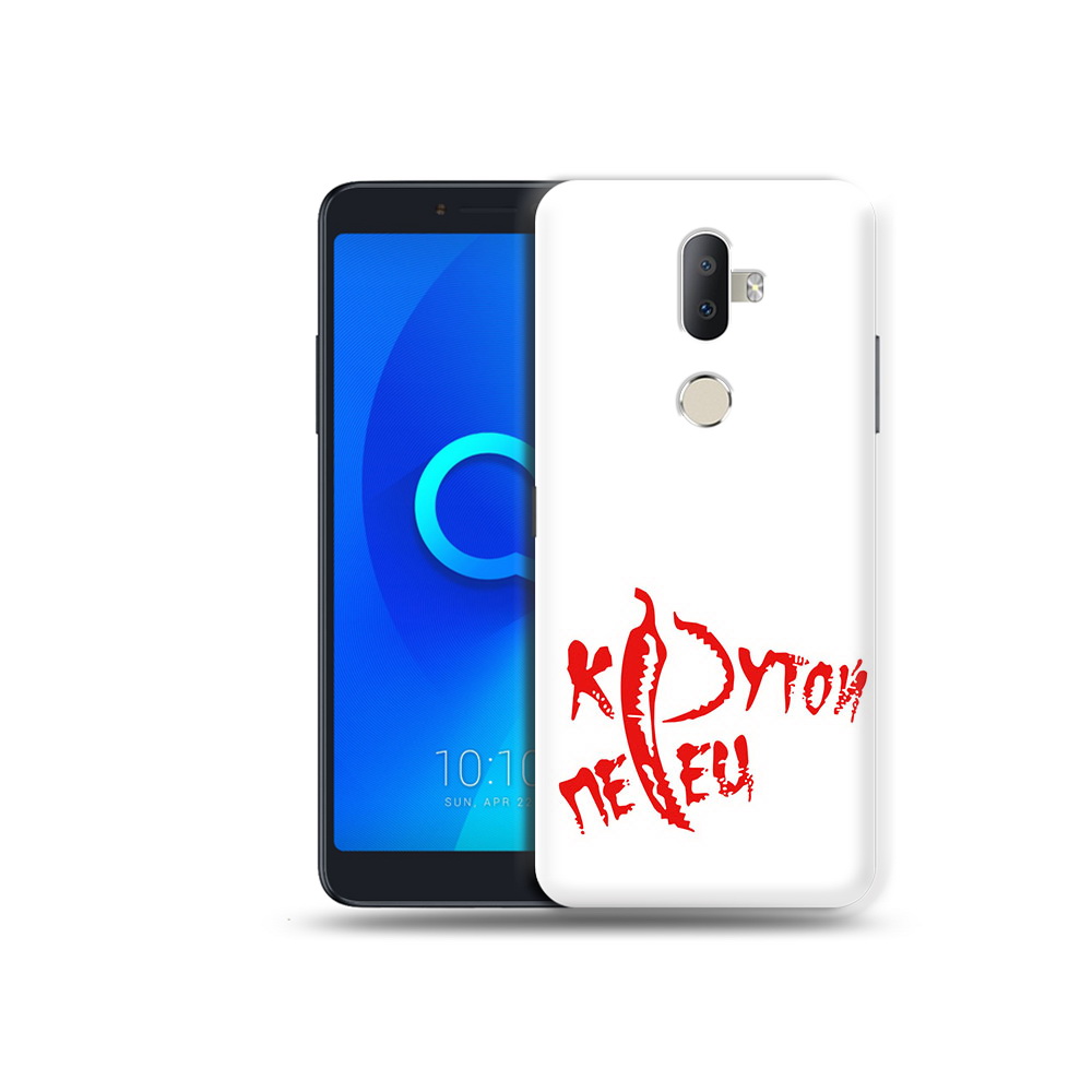 

Чехол MyPads Tocco для Alcatel 3V крутой перец, Прозрачный, Tocco