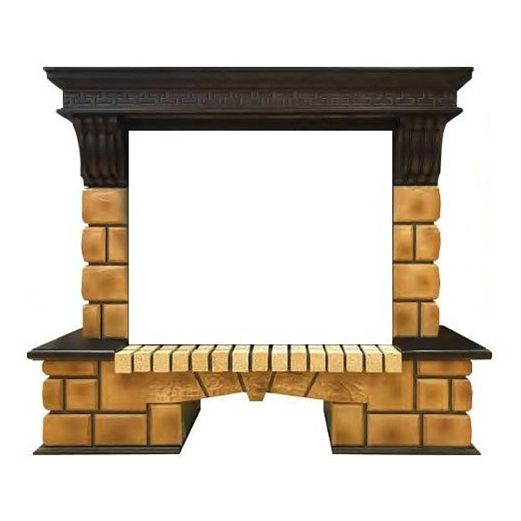 

Портал RealFlame Stone Brick 26 105,5 х 132 х 42,5 см, Бежевый;коричневый