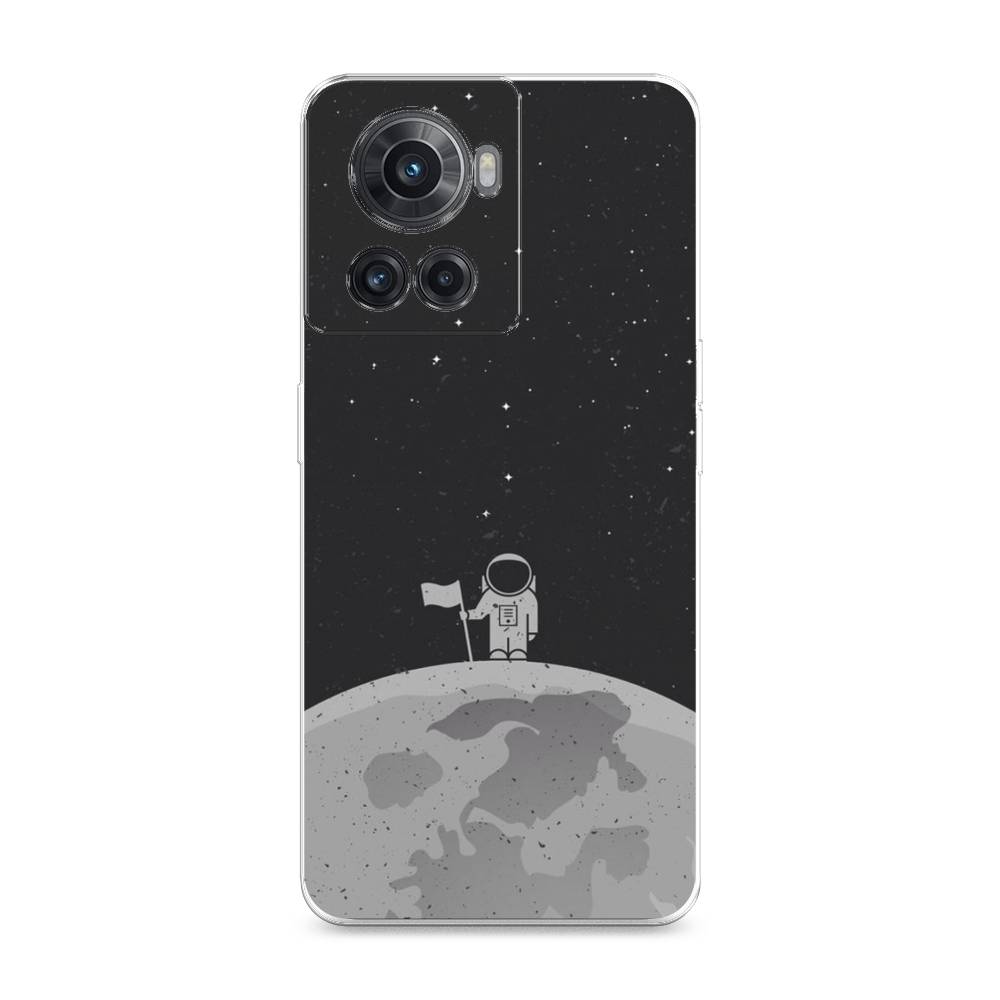 

Чехол Awog на OnePlus 10R / ВанПлас 10R "Первый на Луне", Разноцветный, 152950-4