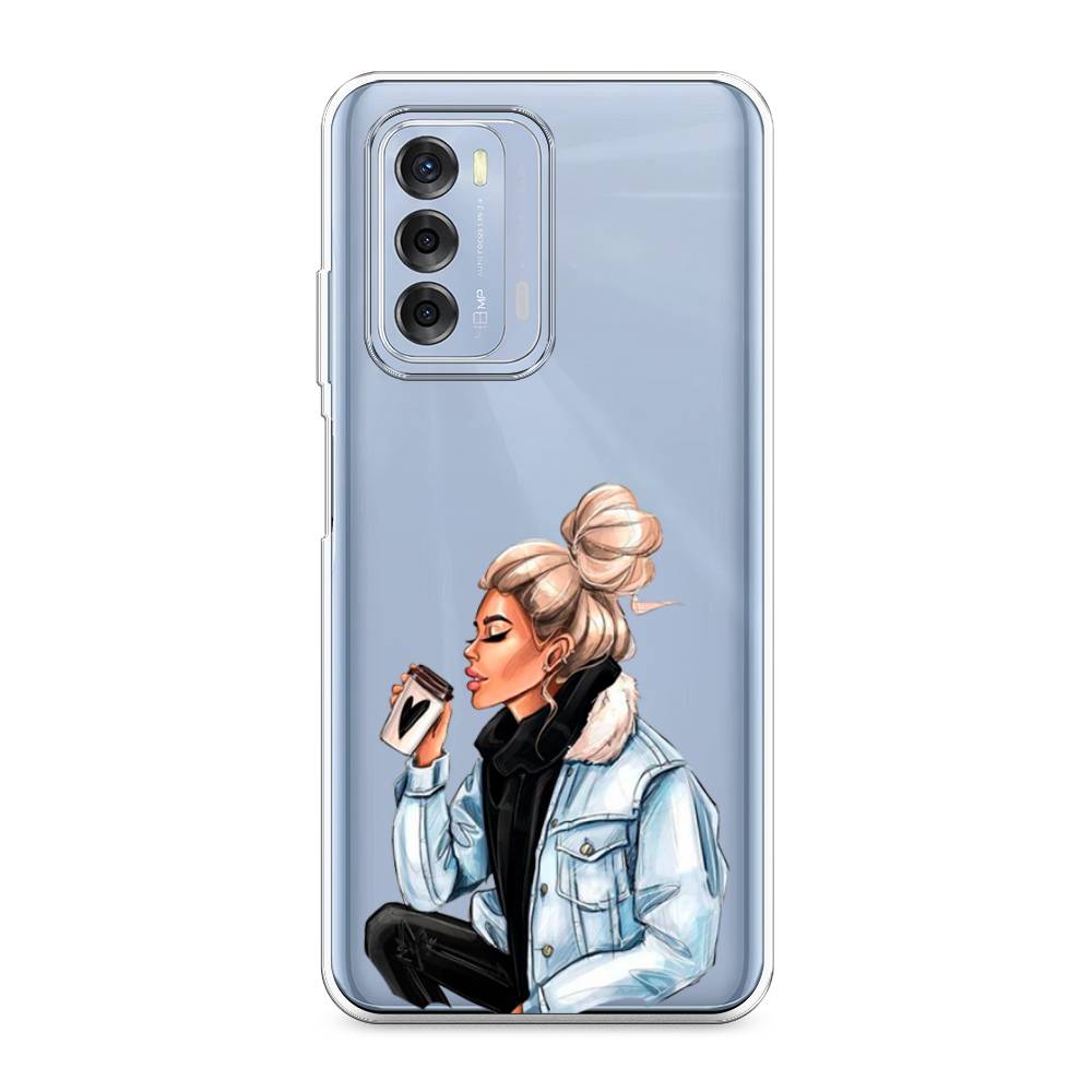 

Чехол Awog на ZTE Blade V40 / ЗТЕ Блэйд V40 "Cute girl", Разноцветный, 136150-7