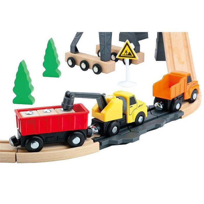 

Игровой набор Железная дорога Tooky Toy Строительная площадка TH682