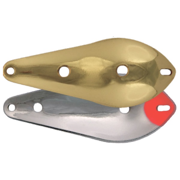 

Блесна колеблющаяся LureMax Atom 65мм., 16 г., 48, Золотистый;серебристый, LWSAM65/16-48