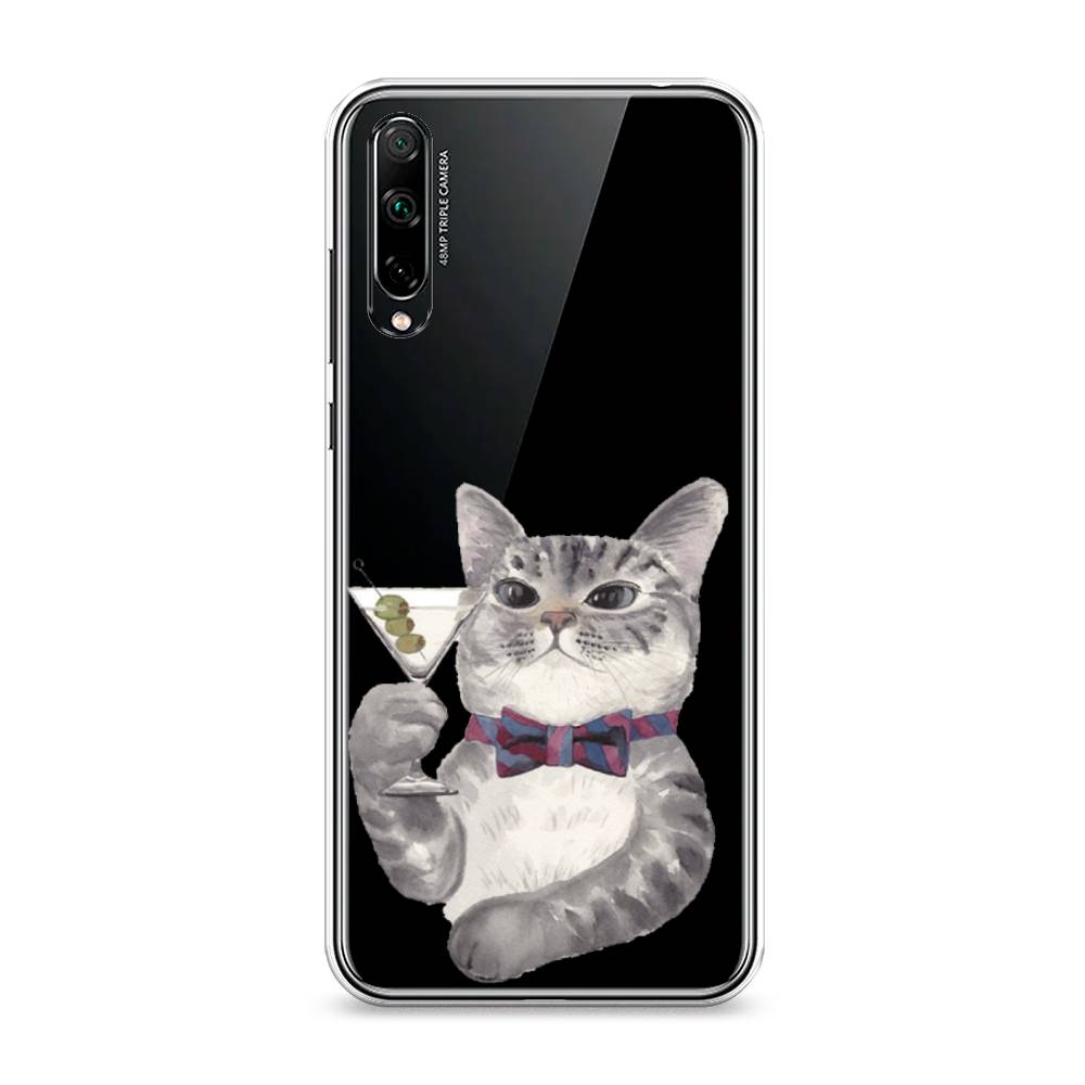 

Чехол Awog "Кот джентльмен" для Honor 30i