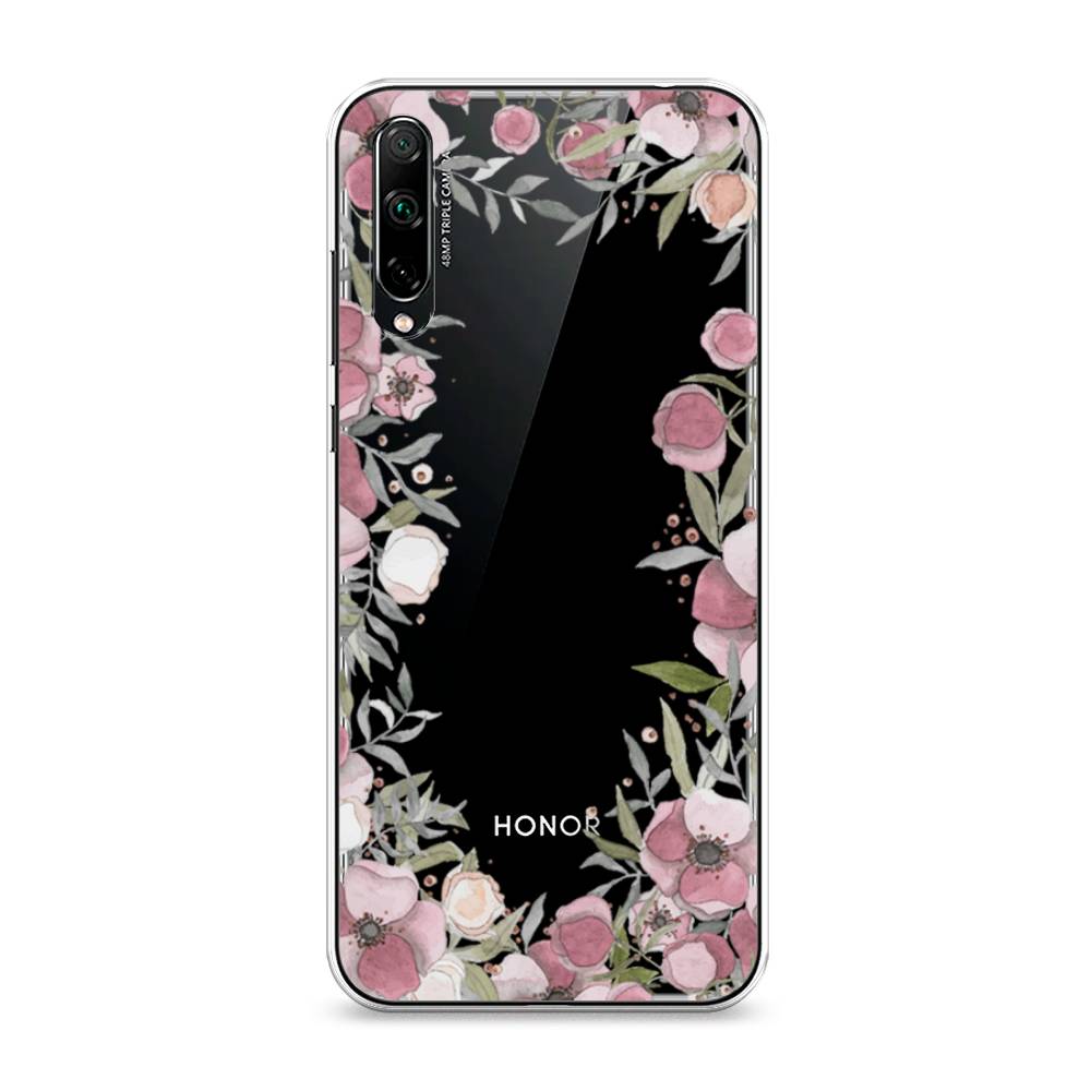 

Чехол Awog на Honor 30i "Розовая цветочная рамка", Разноцветный, 6104050-8