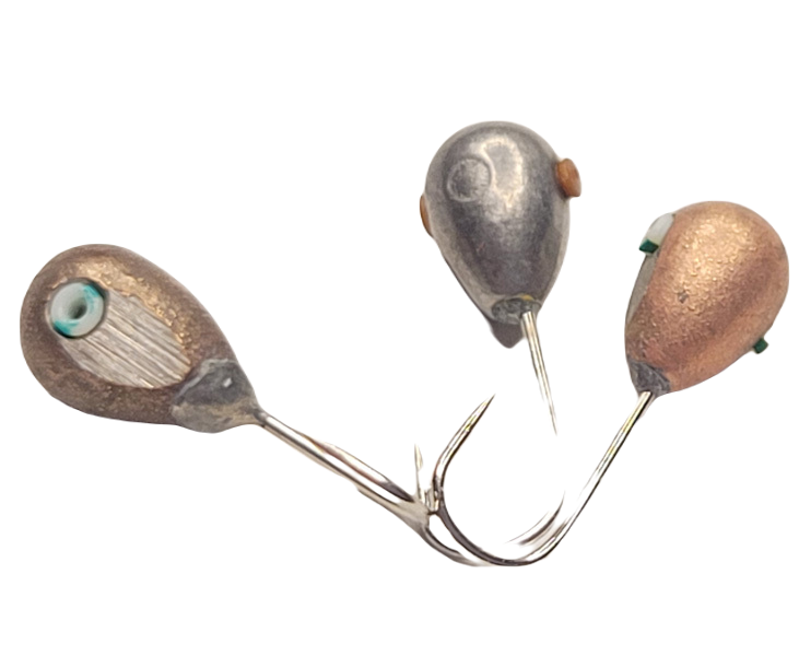 

Мормышка Тульская капля вольфрам 0.26гр 2.7мм 3 штуки серебристая золотистая черненая, капля с лыской