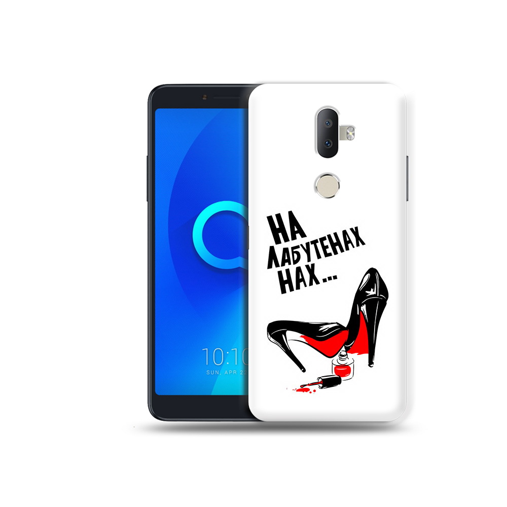 

Чехол MyPads Tocco для Alcatel 3V на лабутенах, Прозрачный, Tocco