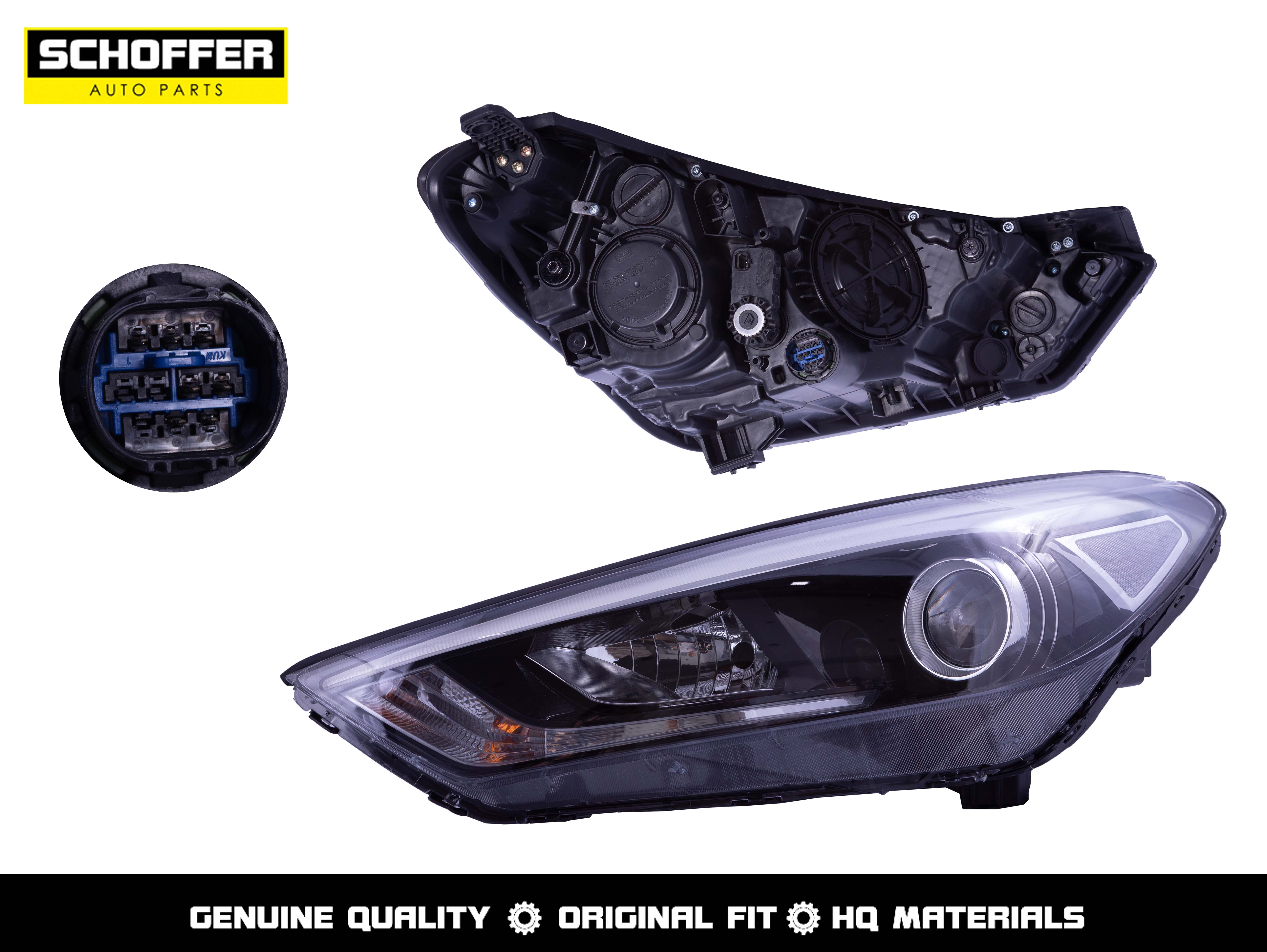 

Фара Правая Галоген Hyundai Tucson 15-19 SCHOFFER SHF12045