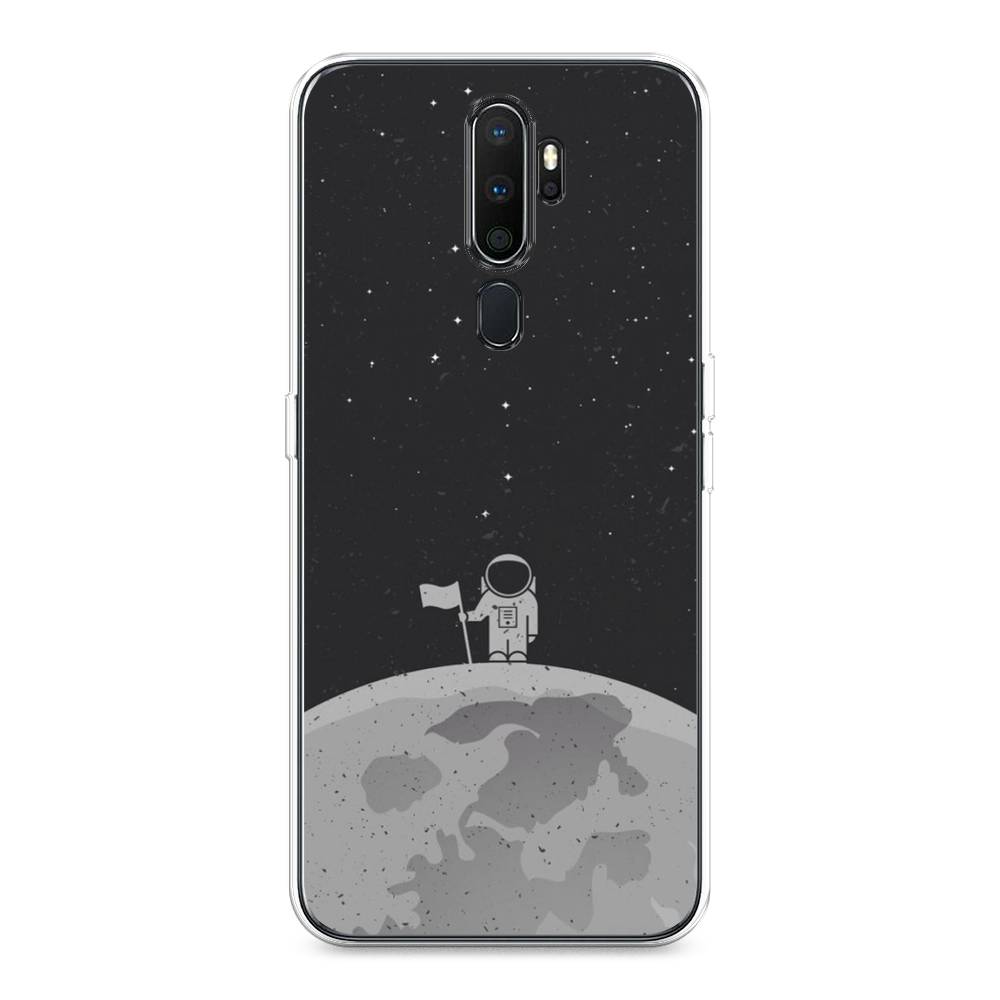 

Чехол Awog на Oppo A5/A9 2020 "Первый на Луне", Разноцветный, 251950-4