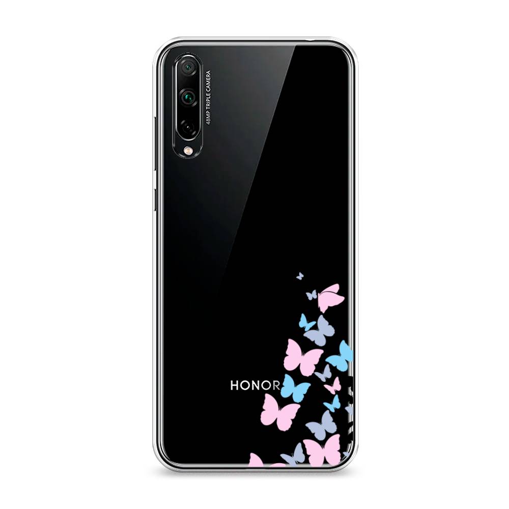 фото Чехол awog "платье из бабочек" для honor 30i