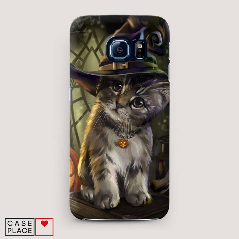 

Чехол Awog "Кот на Хэллоуин" для Samsung Galaxy S6, 24320-1
