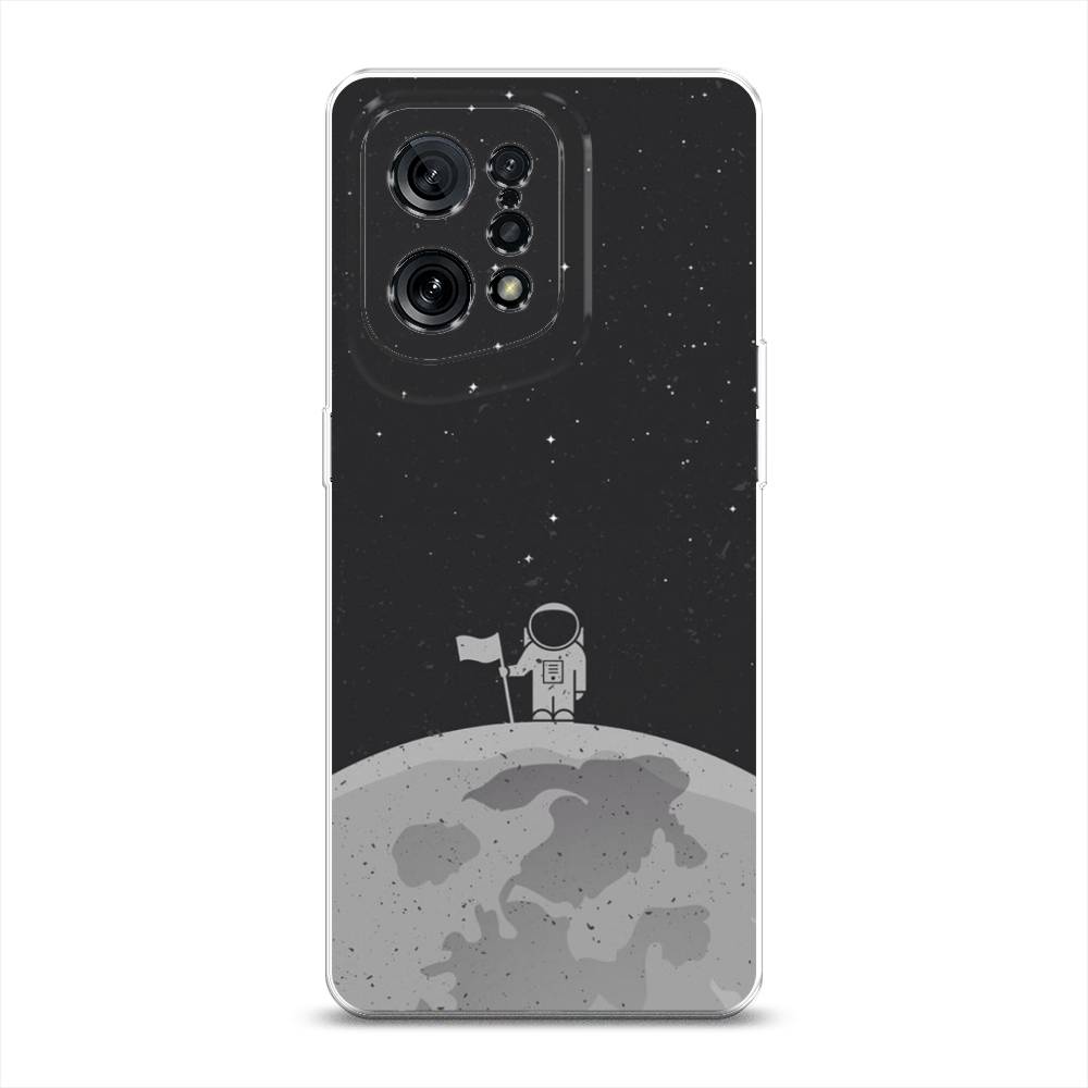 

Чехол Awog на Oppo Find X5 "Первый на Луне", 259750-4