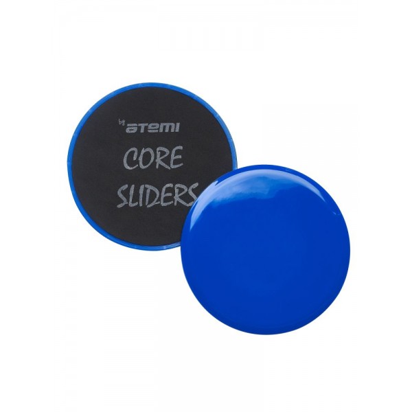 

Диски для скольжения Core Sliders Atemi, 18 см, ACS01, Синий