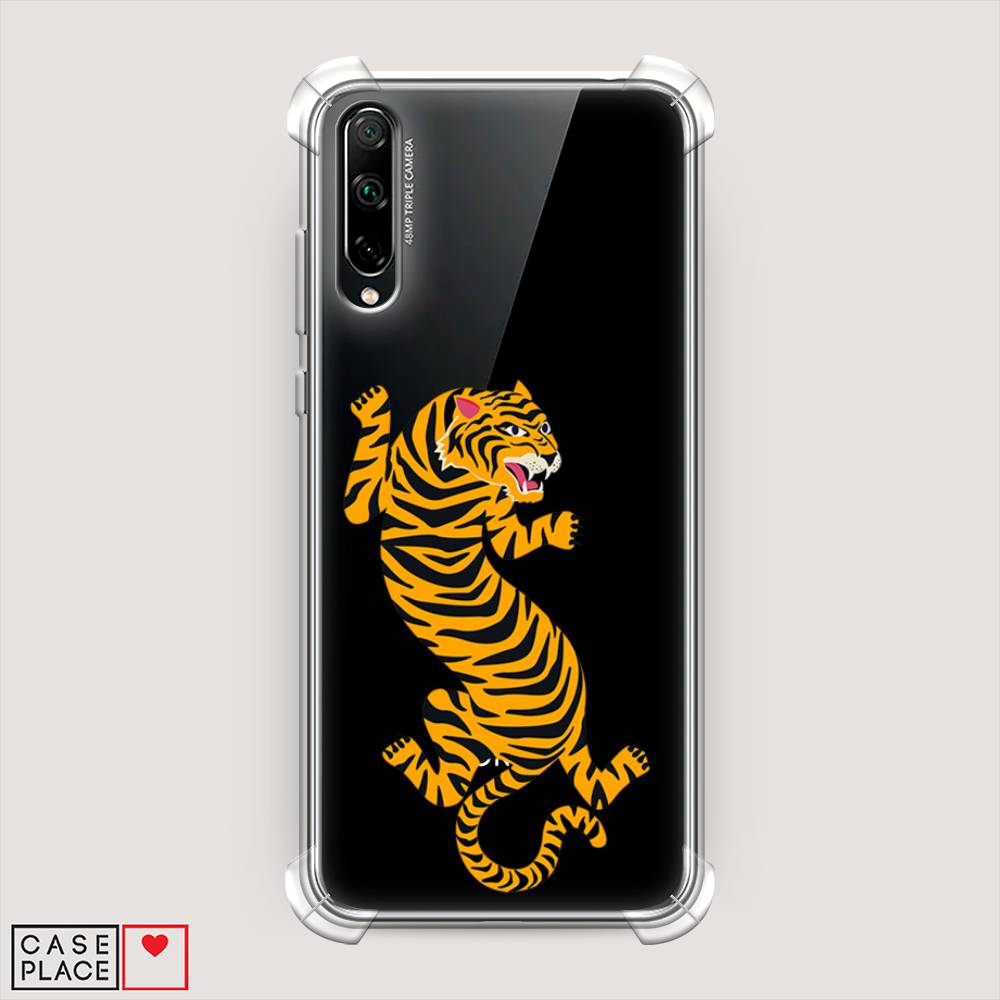 

Чехол Awog на Honor 30i "Tiger be wind", Разноцветный